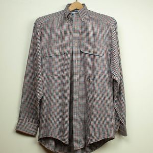 Vintage Tommy Hilfiger Plaid Button Down size S